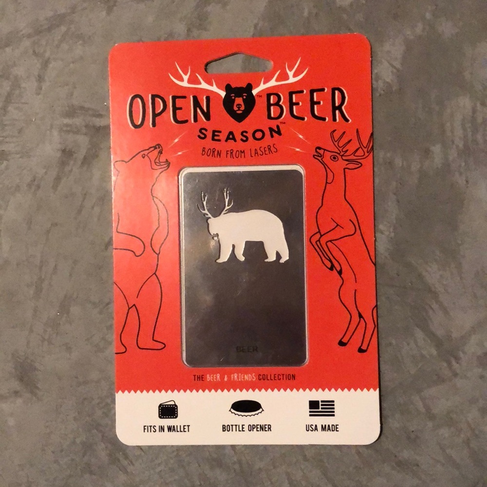 Open Beer Season bottle opener